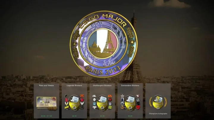 When do BLAST.tv Paris Major 2023 Stickers Go on Sale?